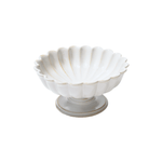 Grey Blossom Compote Dish - Faire Living