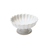 Grey Blossom Compote Dish - Faire Living