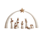 Fair Trade Wooden Nativity Set - Faire Living