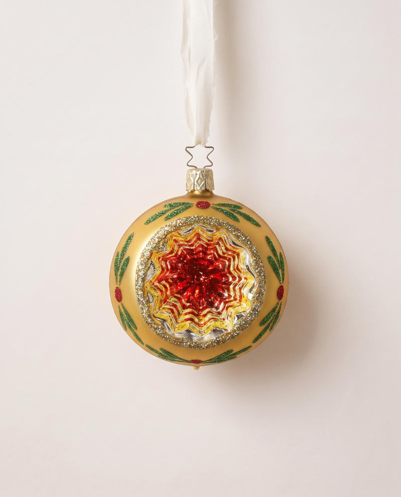 Holly Reflector Inge-Glas® Ornament