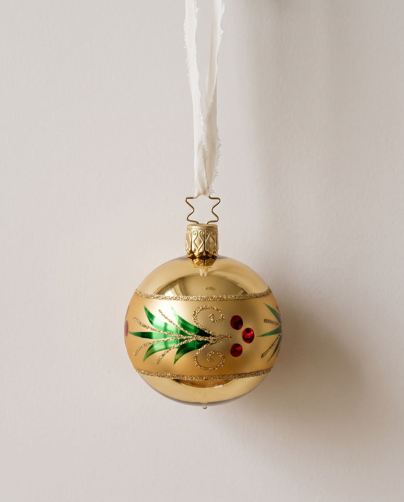 Holly Wreath Inge-Glas® Ornament
