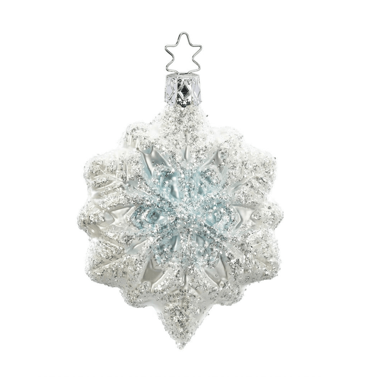 Inge-Glas Snowflake Ornament 3.5"