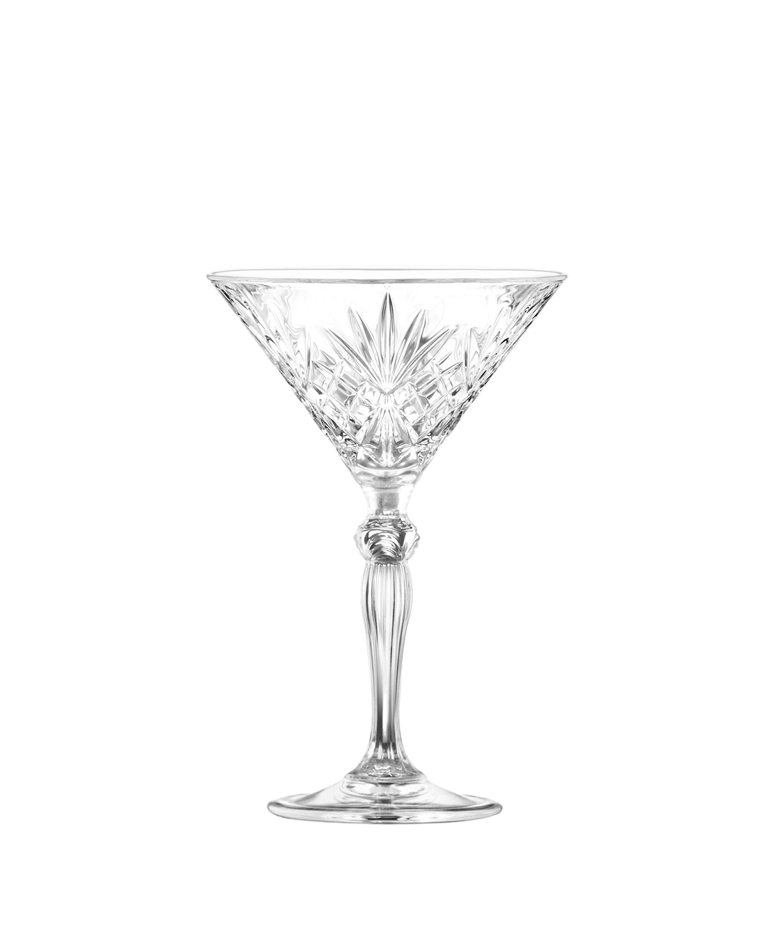 Italian Crystal Martini Glass - Faire Living