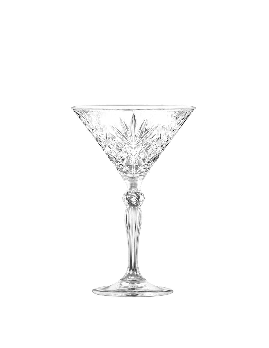 Italian Crystal Martini Glass - Faire Living