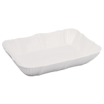 White Fluted Porcelain Baking Dish - Faire Living