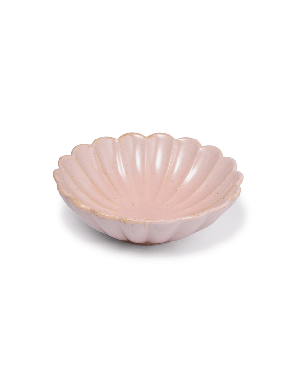 Blush Stoneware Blossom Bowl - Faire Living