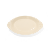 Acanthus Oval Baking Dish Cream