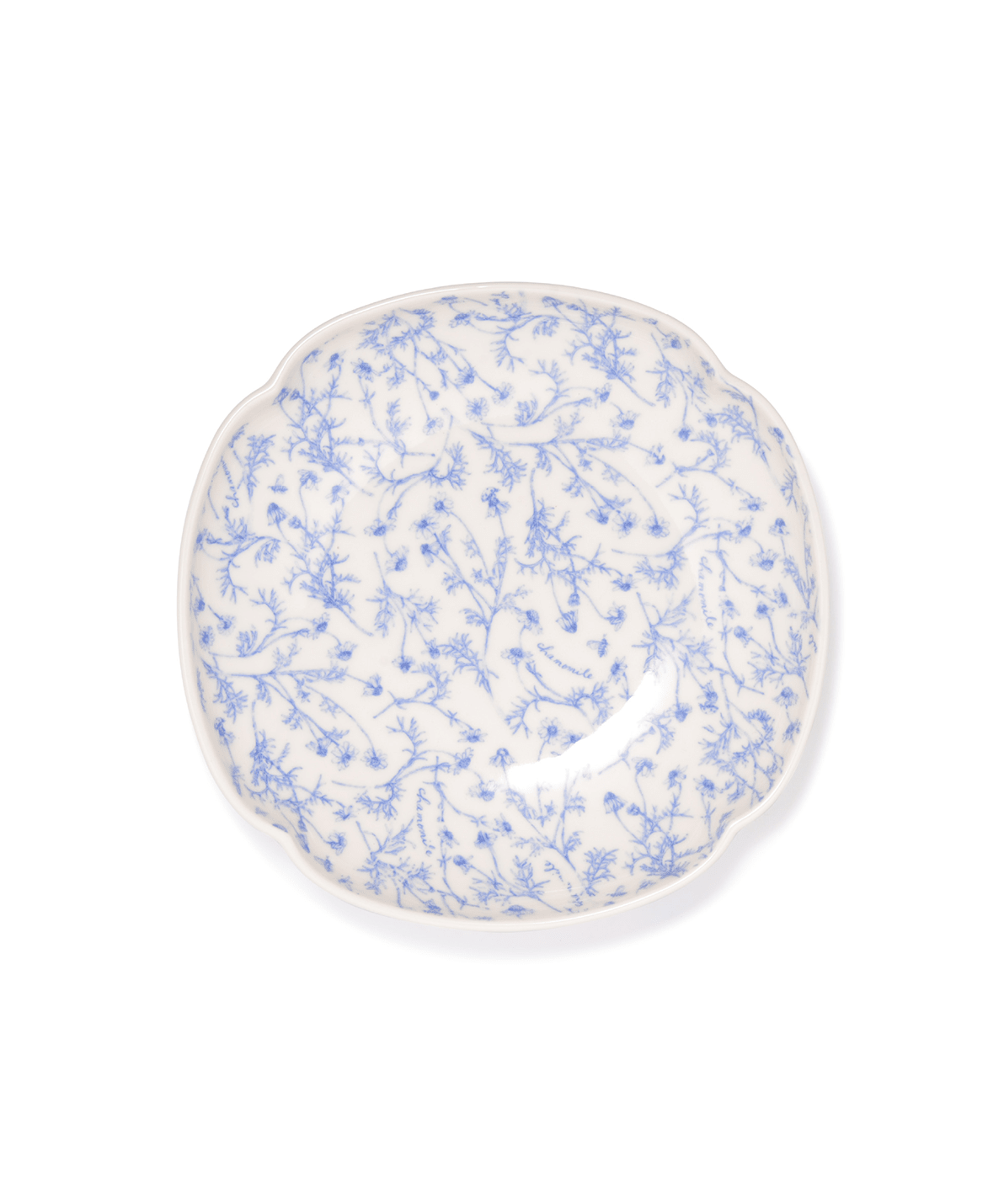 Chamomile Porcelain Round Serving Plate - Faire Living