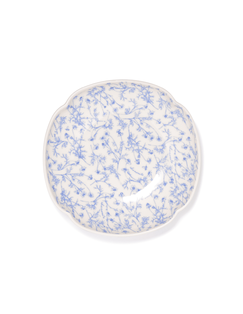 Chamomile Porcelain Round Serving Plate