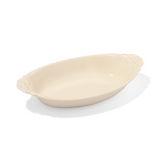 Acanthus Oval Baking Dish Cream