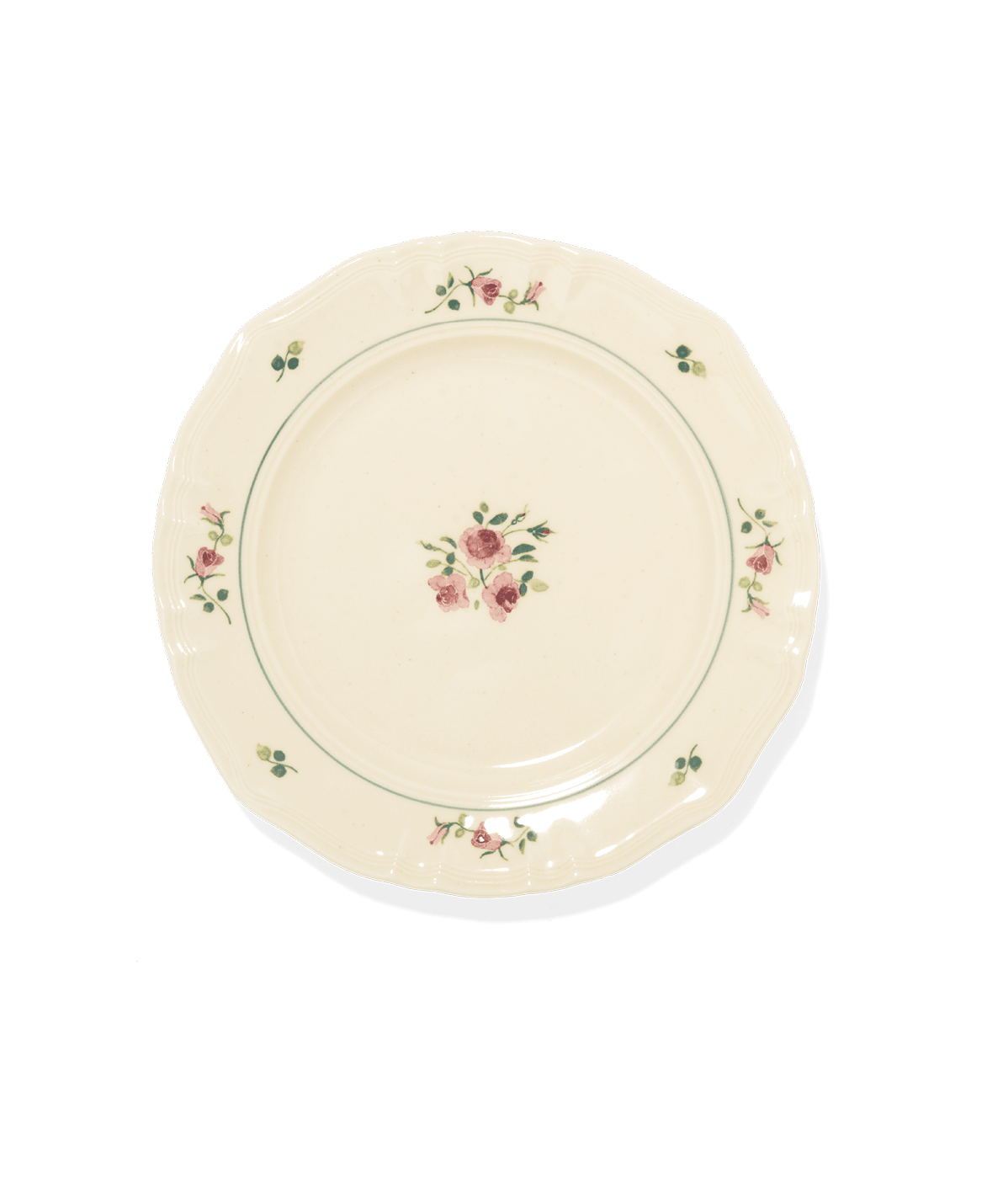 Rosier Porcelain Round Plate - Faire Living