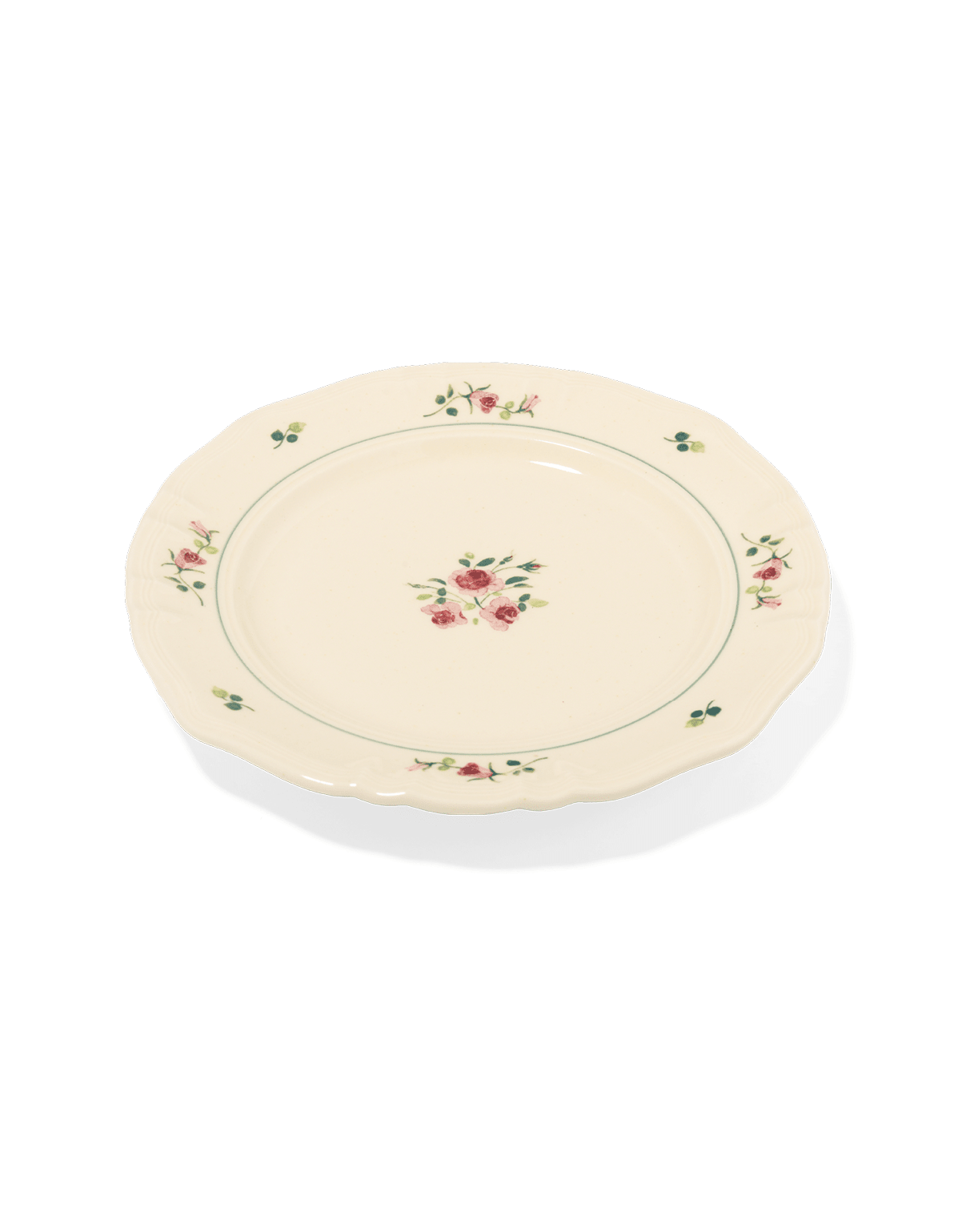Rosier Porcelain Round Plate - Faire Living