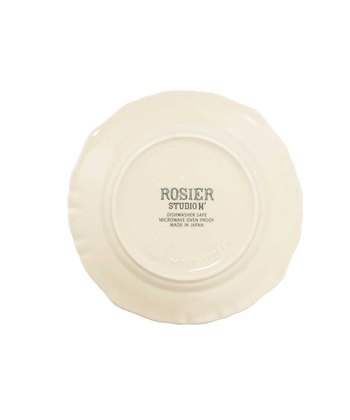 Rosier Porcelain Round Plate - Faire Living