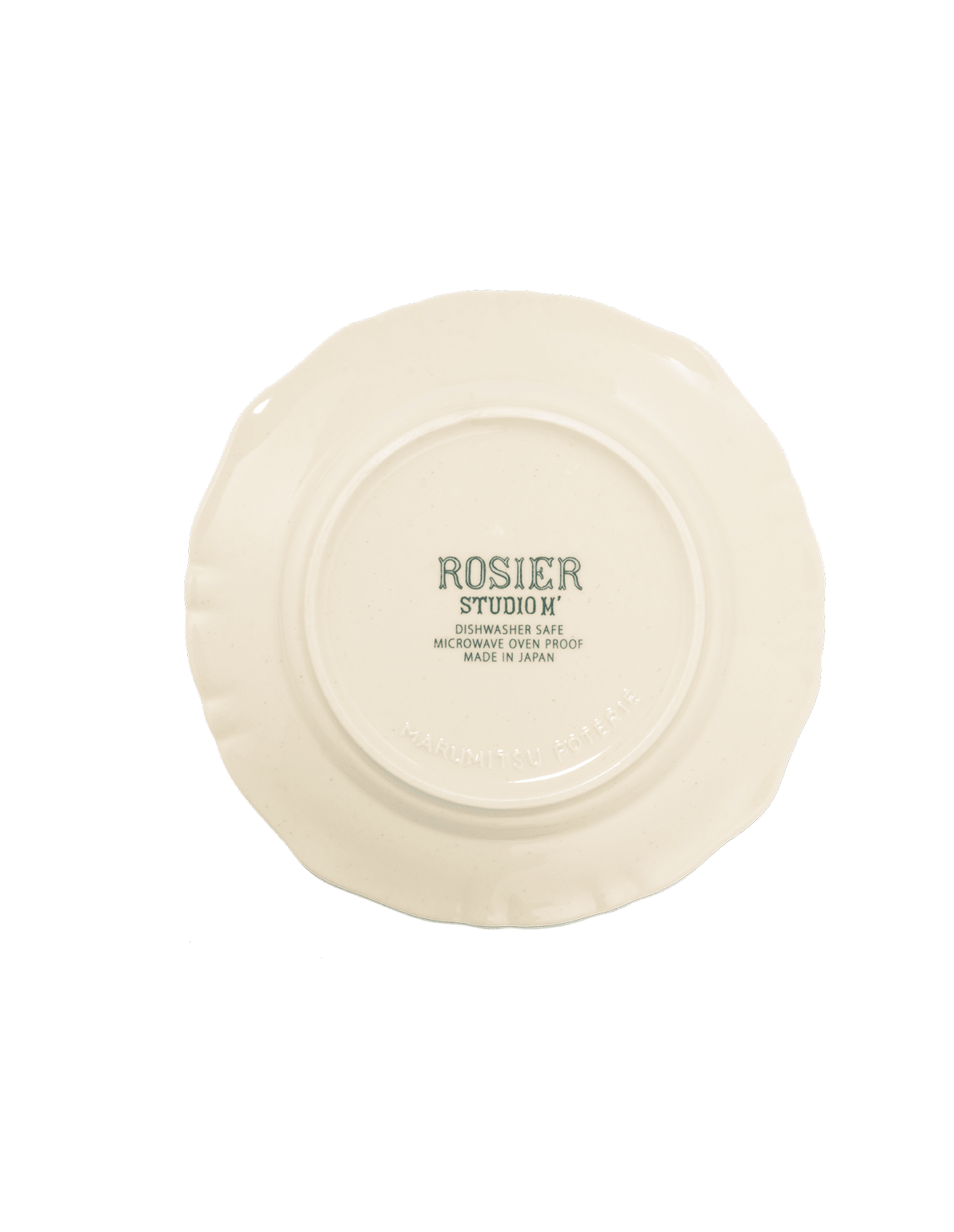 Rosier Porcelain Round Plate - Faire Living