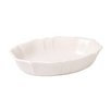 White Japanese Scalloped Stoneware Baking Dish - Faire Living