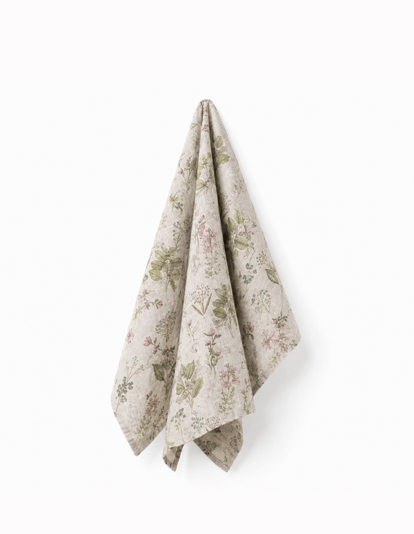 Botany Natural Linen Tea Towel