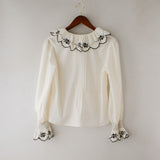 Organic Cotton Margarita Blouse Ecru