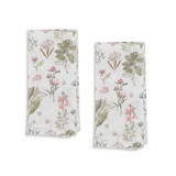 White Botany Linen Napkin Pair