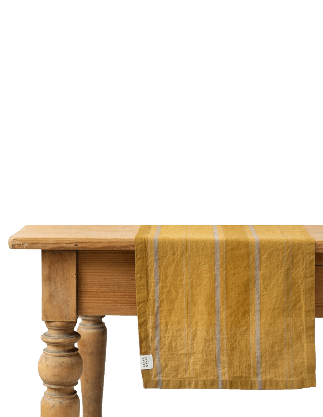 Bronze Linen Table Runner - Faire Living