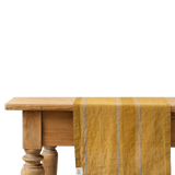 Bronze Linen Table Runner - Faire Living