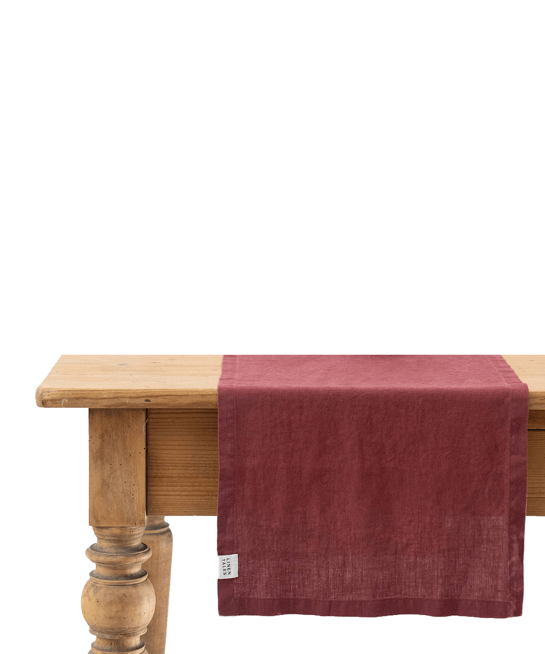 Marsala Linen Table Runner - Faire Living