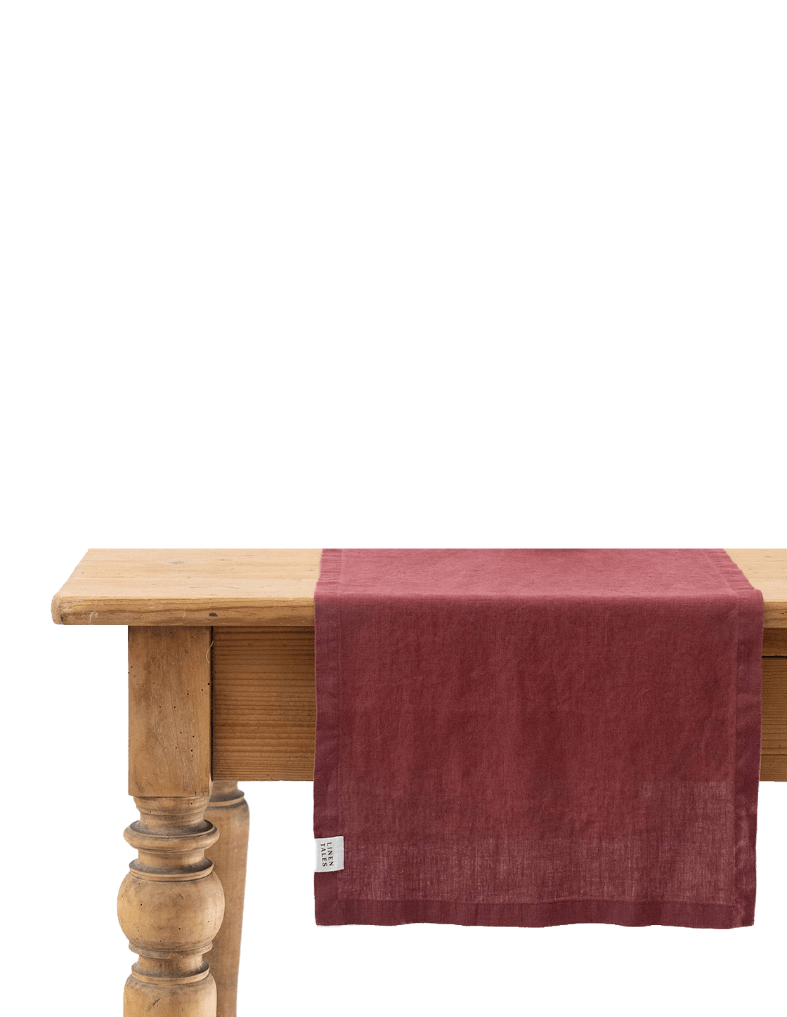 Marsala Linen Table Runner - Faire Living