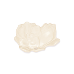 Cream Magnolia Stoneware Side Plate - Faire Living