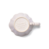 White Japanese Scalloped Stoneware Mug - Faire Living