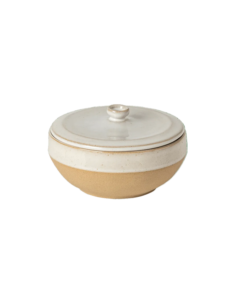 Recycled Clay Large Covered Dish
