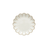 Marrakesh Blanc - Recycled Clay Scalloped Appetizer Plate - Faire Living Group Inc.