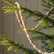 72 inch Meranti wooden beaded garland on jute rope