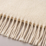 Moorland Cream Pure Scottish Wool Throw