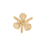 Handwoven Orchid Napkin Ring