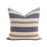 Navy Stripe Handwoven Cotton Cover