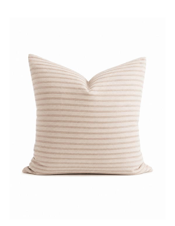 Dusty Rose Stripe Cotton Cover