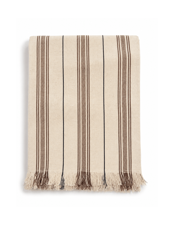 Chocolate Stripe Organic Cotton