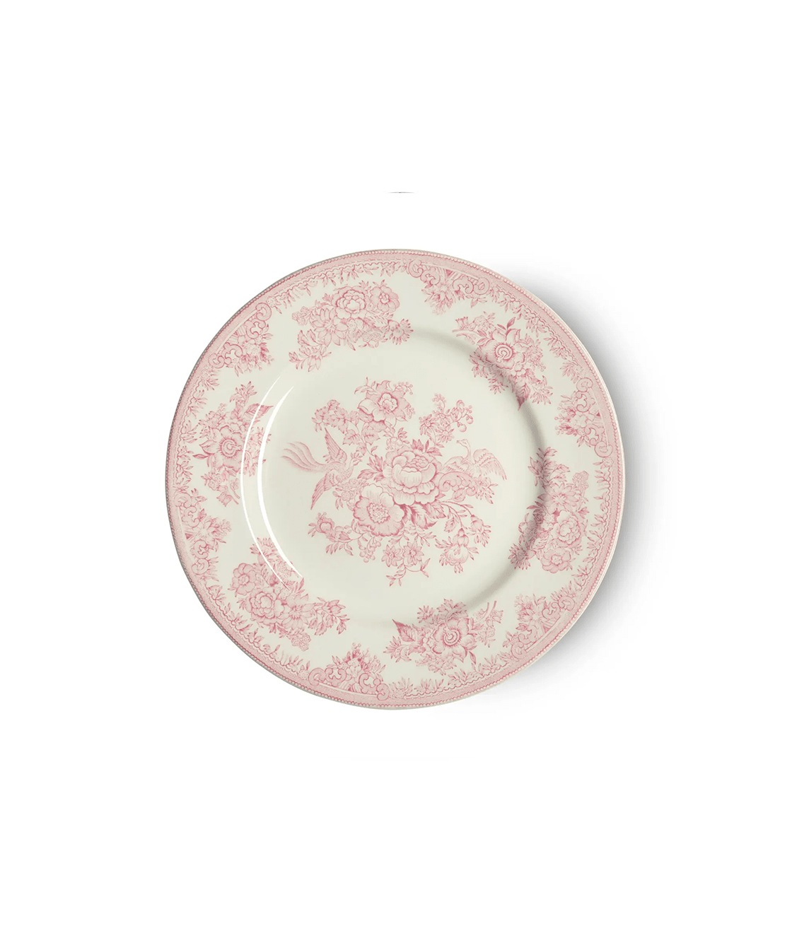 Pink Asiatic Pheasants Medium Plate - Faire Living