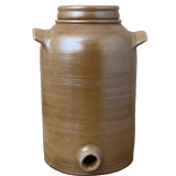 Poterie Renault Salt Glazed Oil Jar with Spout - Faire Living