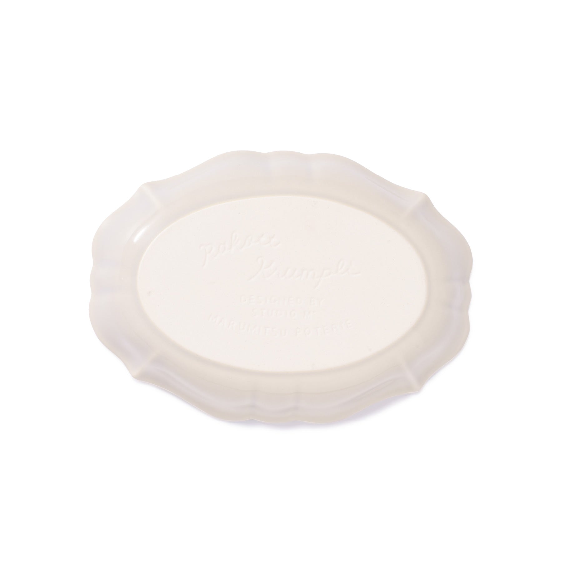 White Japanese Scalloped Stoneware Baking Dish - Faire Living