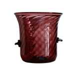 Framboise Mouth Blown Recycled Glass Champagne Bucket - Faire Living