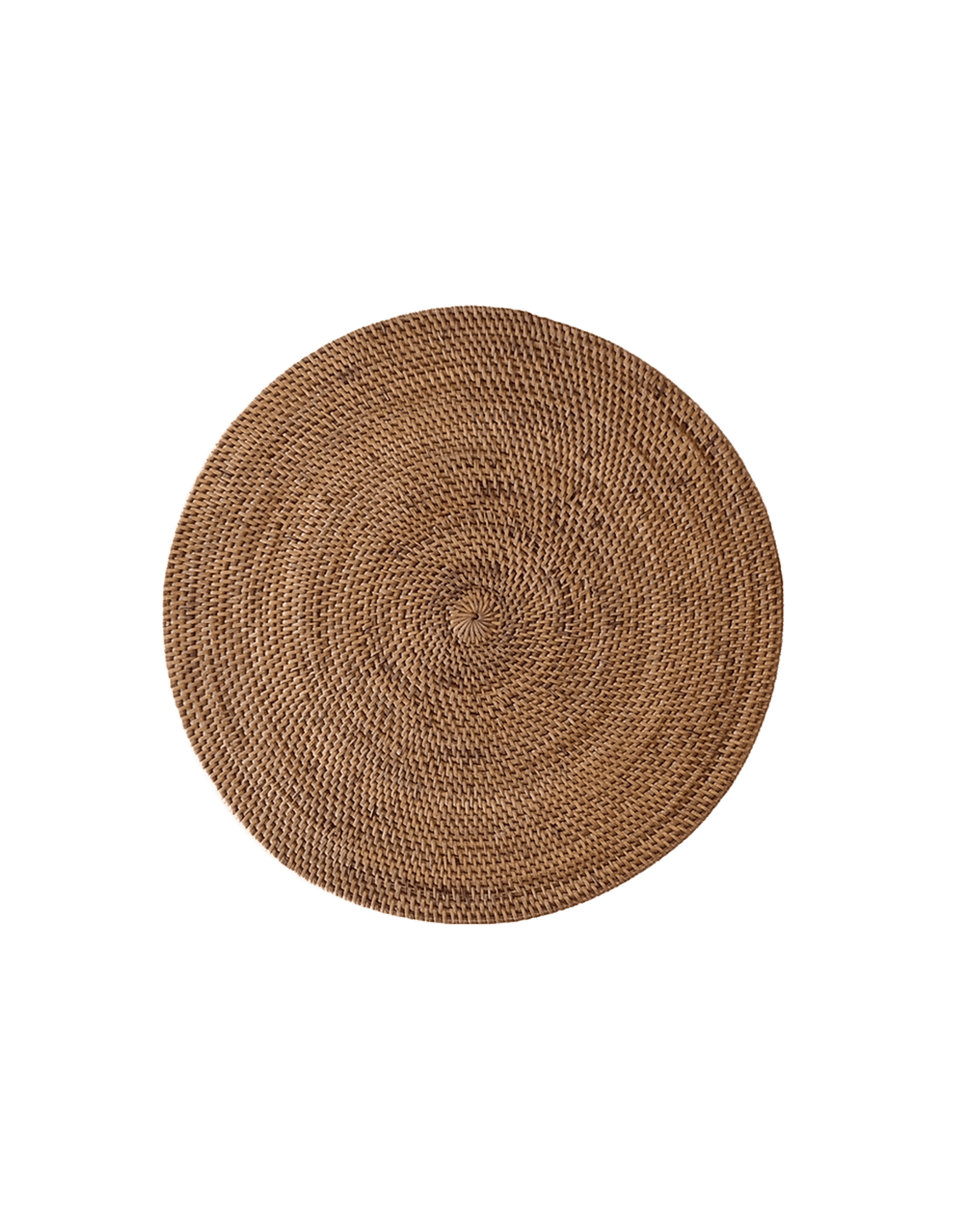 Natural Round Rattan Placemat - Faire Living