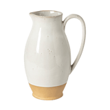 Cream Recycled Clay Pitcher - Faire Living