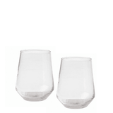 Clear Recycled Glass Tumbler Set