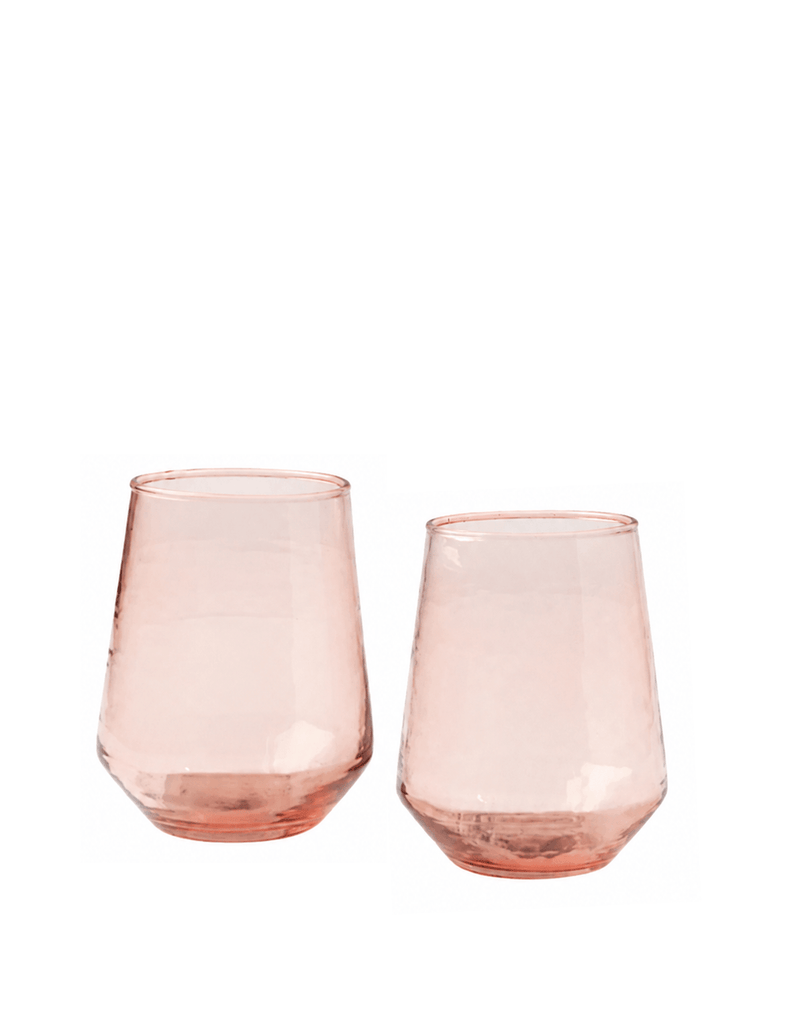 Rose Recycled Glass Tumbler Set