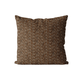Rust Geometric Cushion Cover | Organic Cotton Linen - Faire Living
