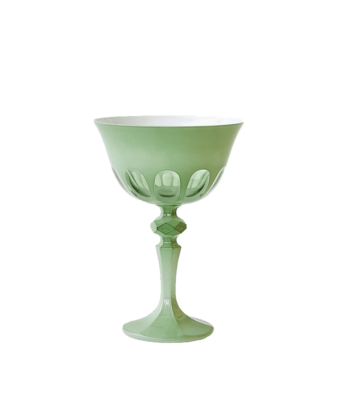 Sage Turkish Coupe Glassware - Faire Living