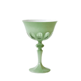 Sage Turkish Coupe Glassware - Faire Living