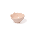 Pink Stoneware Flower Snack Bowls - Faire Living