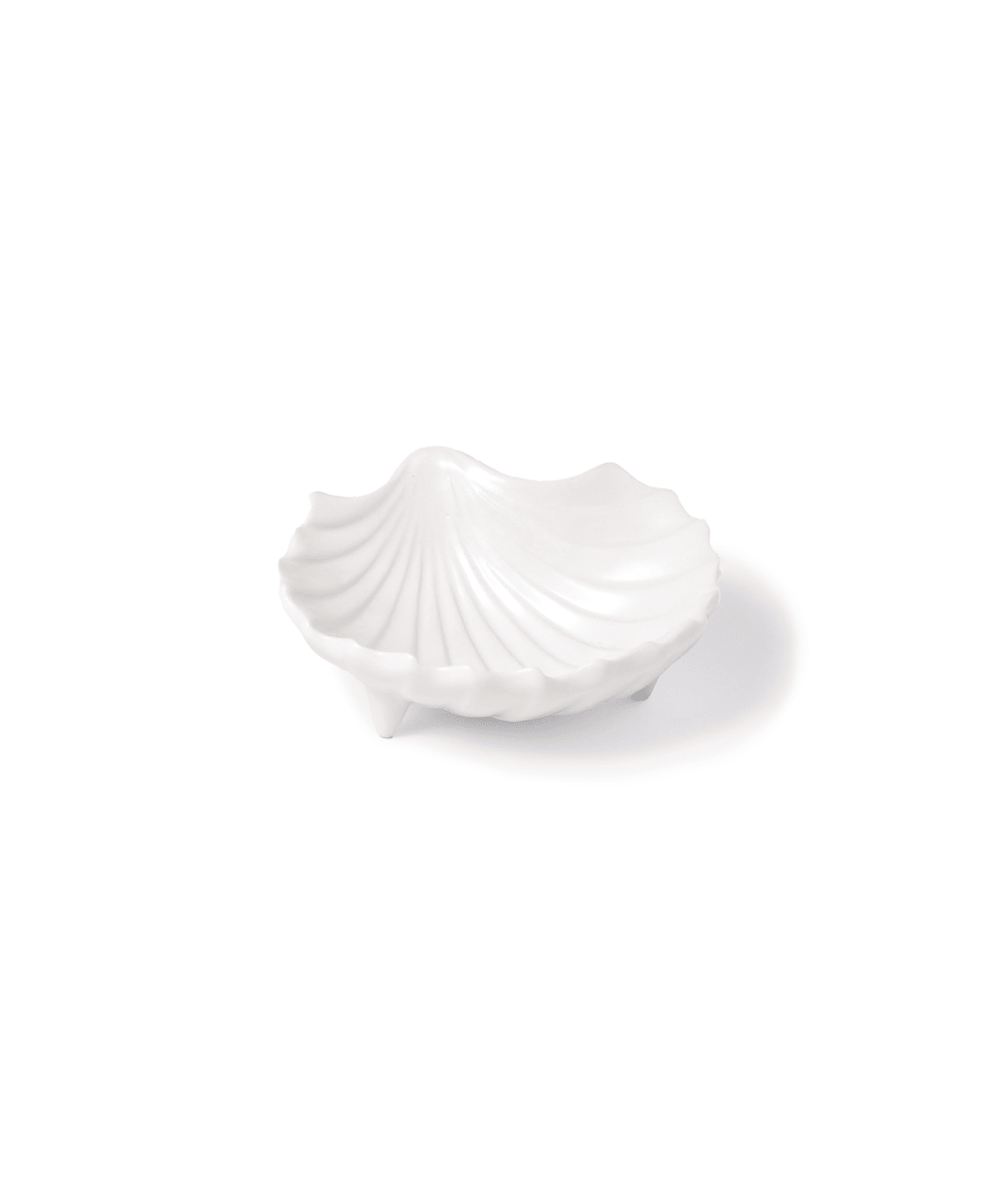 Japanese Porcelain Footed Shell Dish - Faire Living