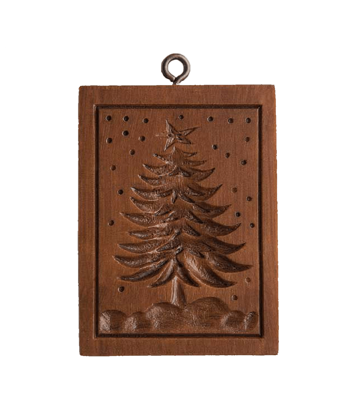 German Springerle Frosted Tree Mold - Faire Living